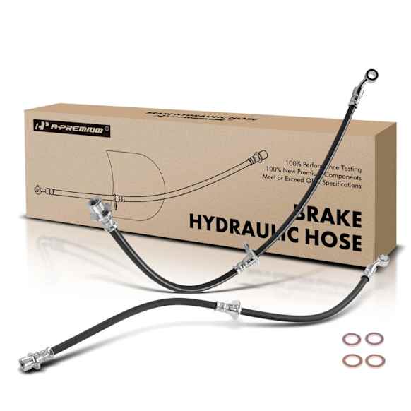 APBHH4075 2 Pcs Front Brake Hydraulic Hose