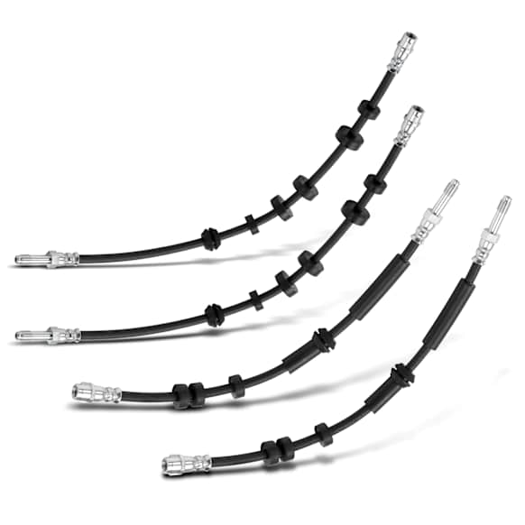 APBHH4143 4 Pcs Front & Rear Brake Hydraulic Hose