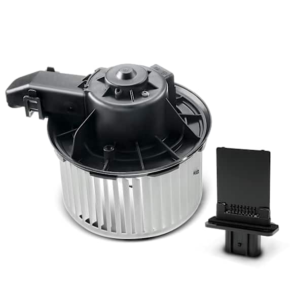 APBM0639 2 Pcs Front HVAC Blower Motor & Resistor Kit