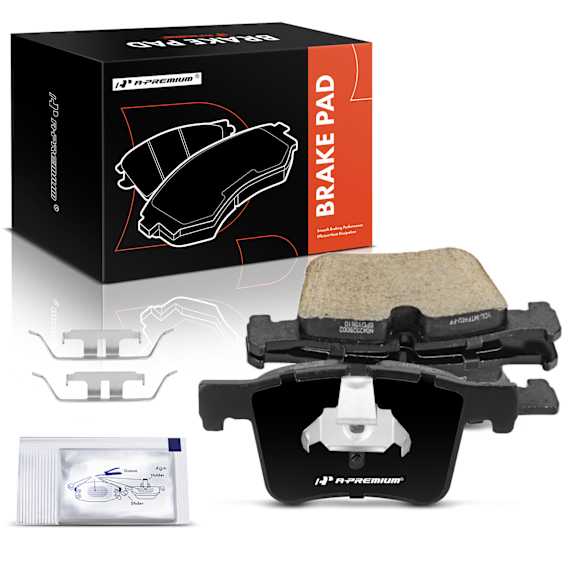 APBPD377 4 Pcs Front Ceramic Brake Pads