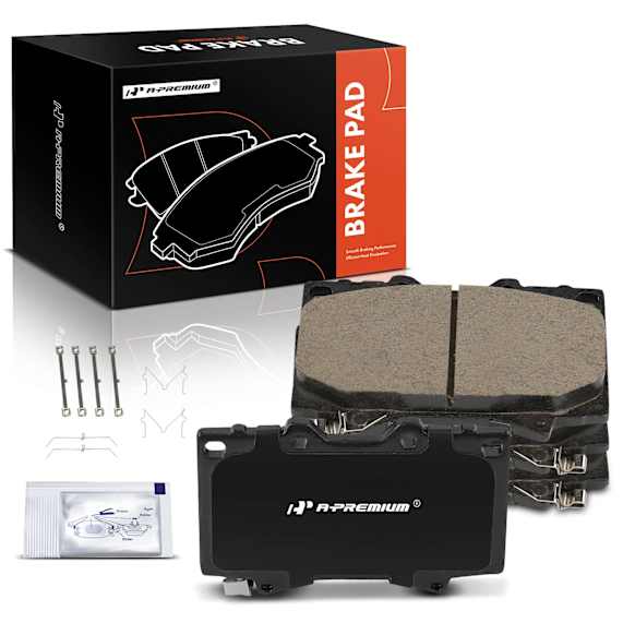 APBPD466 4 Pcs Front Ceramic Brake Pads