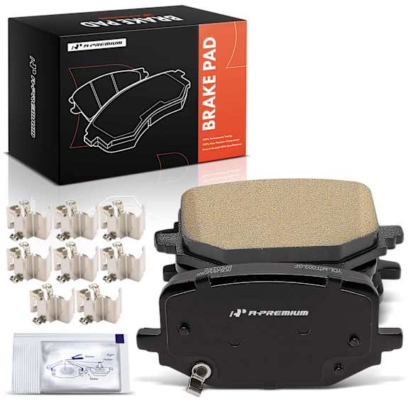 APBPD837 4 Pcs Ceramic Brake Pads with Hardware