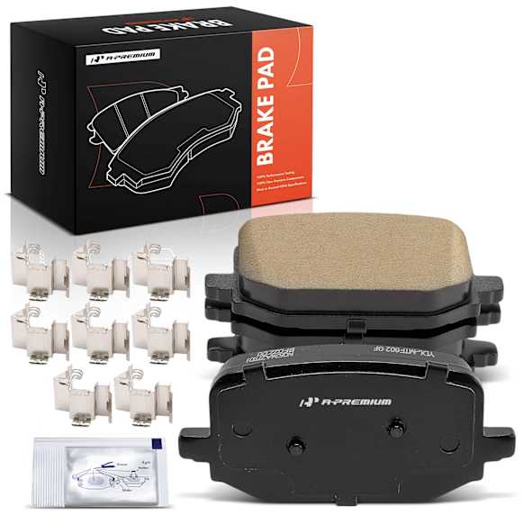 APBPD839 4 Pcs Ceramic Brake Pads with Hardware