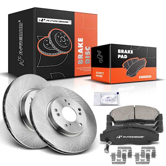 APBRPR059 Front Disc Brake Rotors & Ceramic Brake Pads