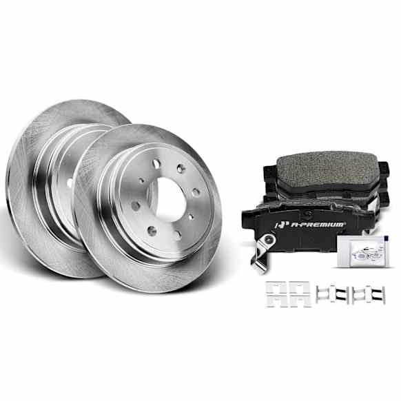 APBRPR060 Rear Disc Brake Rotors & Ceramic Brake Pads