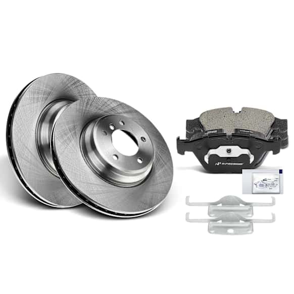 APBRPR234 Front Disc Brake Rotors & Ceramic Brake Pads