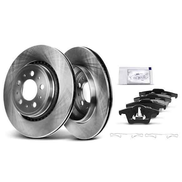 APBRPR349 Rear Disc Brake Rotors & Ceramic Brake Pads