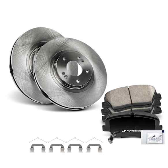 APBRPR584PG Front Disc Brake Rotors & Ceramic Brake Pads