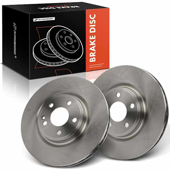 APBRR592 2 Pcs Front Disc Brake Rotors