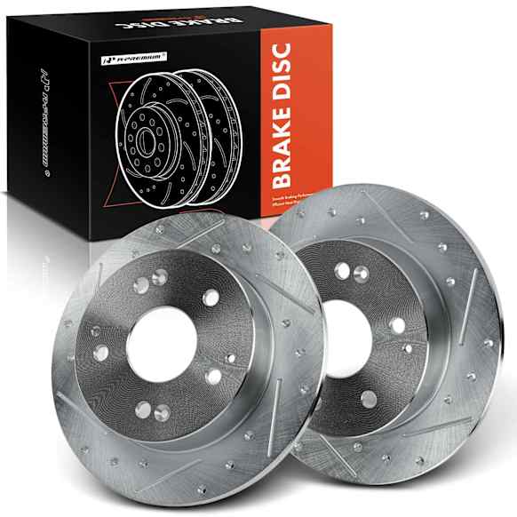 APBRS146 Rear Drilled Brake Rotors