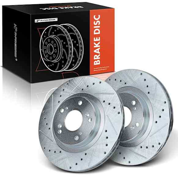 APBRS159 Front Drilled Brake Rotors
