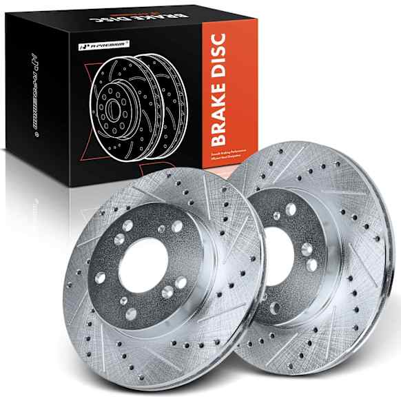 APBRS193PG Front Drilled Brake Rotors