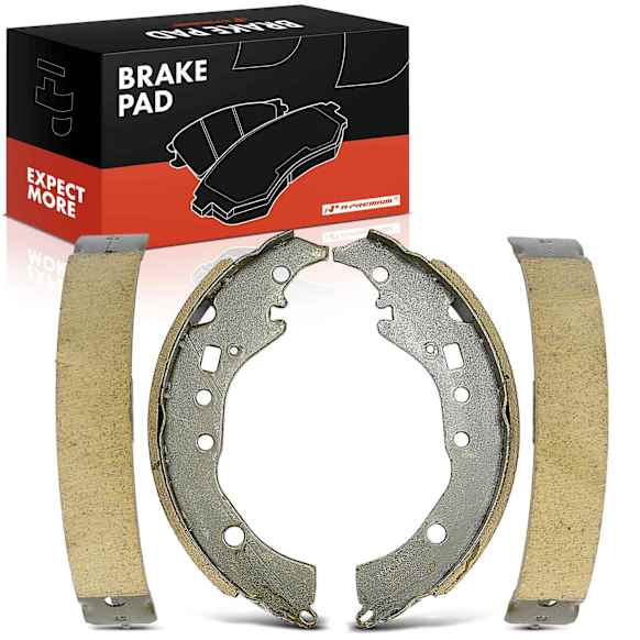APBSH018 4 Pcs Pair Rear Ceramic Brake Shoes