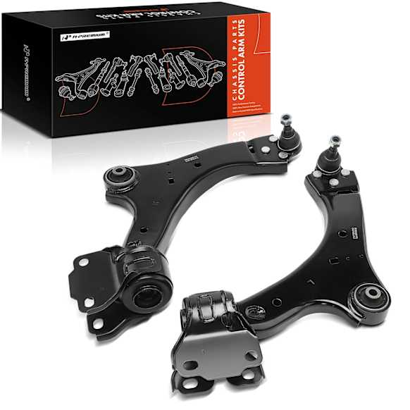 APCA0224 2x Front Lower Control Arm with Ball Joint