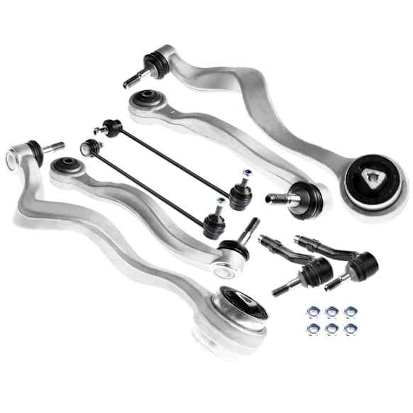 APCA0311 8x Front Lower Control Arm Bar Link Tie Rod End Kit