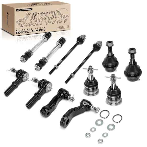 APCA0878 12x Inner & Outer Tie Rod End & Ball Joint & Idler Arm