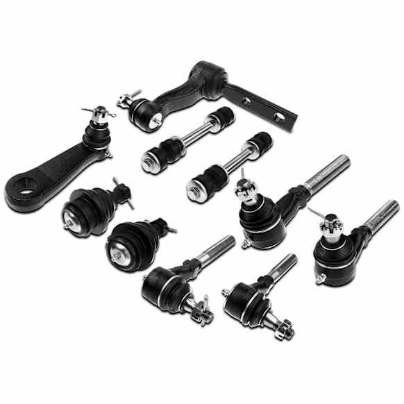 APCA1220 10x Front Idler & Pitman Arm with Ball Joint Sway Bar Link