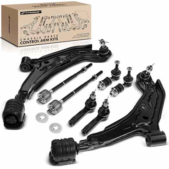 APCA1521 8x Front Control Arm with Ball Joint Sway Bar Link