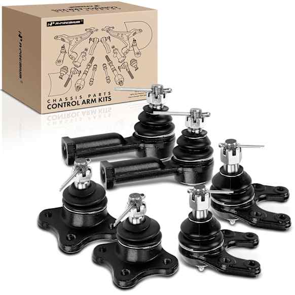 APCA1586 6x Outer Tie Rod End & Front Ball Joint