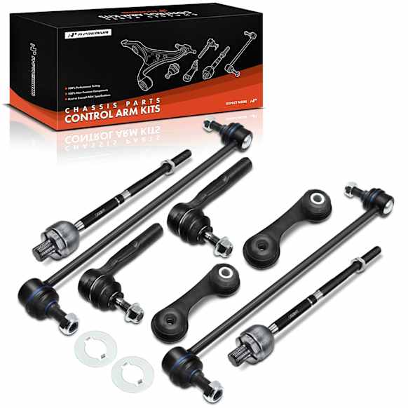 APCA2039 8x Front & Rear Stabilizer Bar Link Tie Rod Ends
