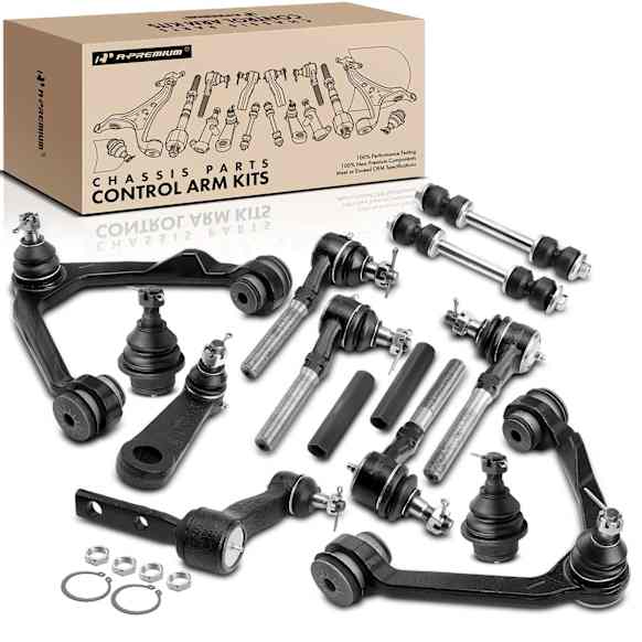 APCA2236 14x Front Control Arm & Ball Joint Sway Bar Link Tie Rod End Kits