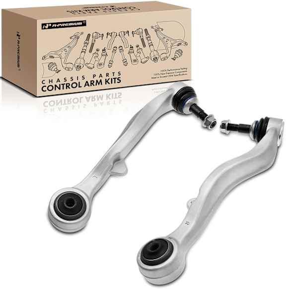 2009 BMW M6 - Front, Driver and Passenger Side, Lower, Rearward Control Arm, With ball joint(s)