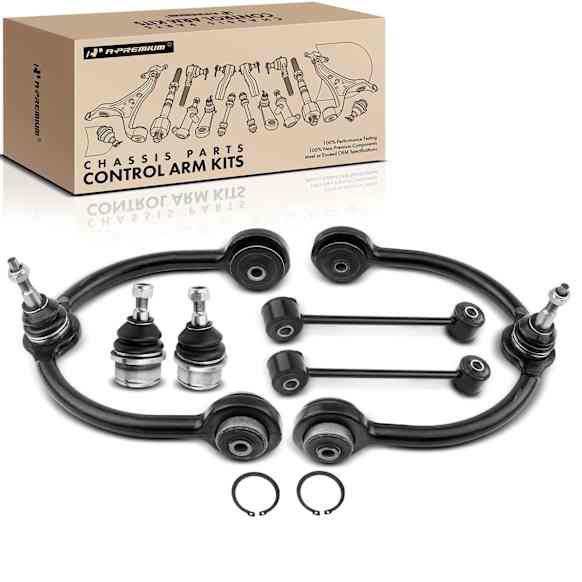 APCA3229 6x Front Upper Control Arm with Ball Joint Sway Bar