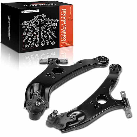 APCA4297 2x Front Lower Control Arm with Ball Joint