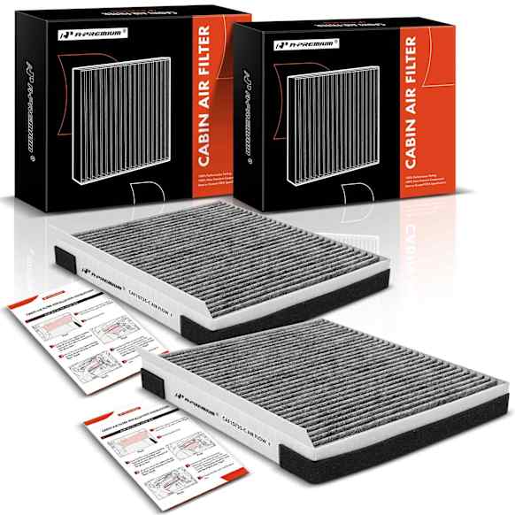 APCA4519 2x Activated Carbon Cabin Air Filters