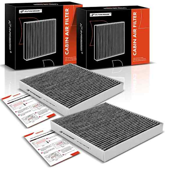 APCA4554 2x Activated Carbon Cabin Air Filters