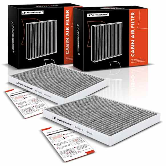 APCA4564 2x Activated Carbon Cabin Air Filters