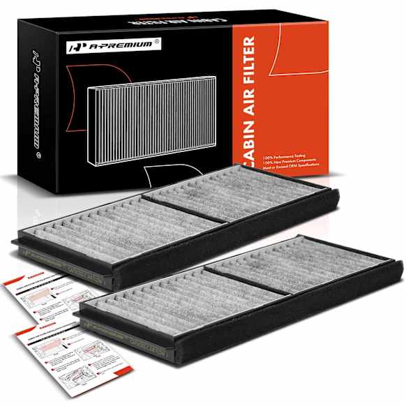 APCA4624 2x Activated Carbon Cabin Air Filter