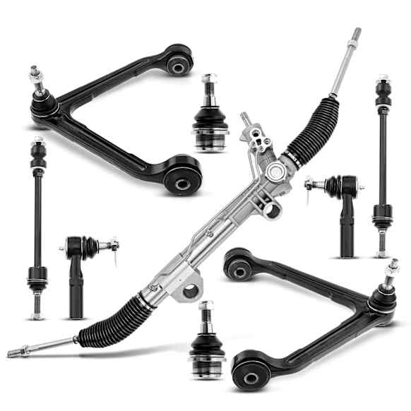 A-Premium® APCA5260 9 Pcs Front Rack and Pinion & Control Arm Kit