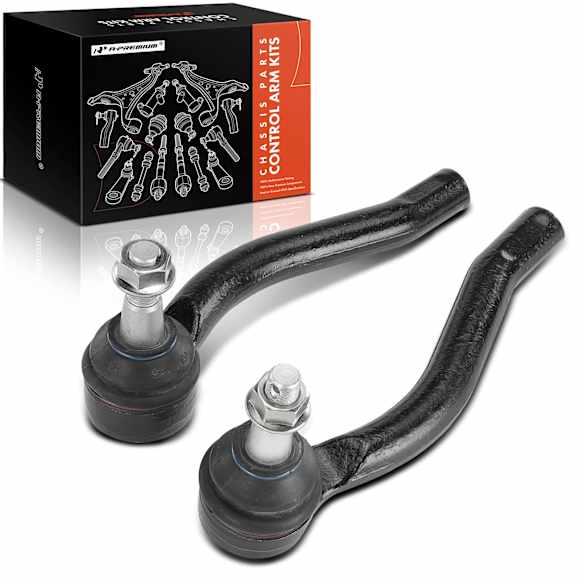 APCA6948 2 Pcs Front Outer Tie Rod End