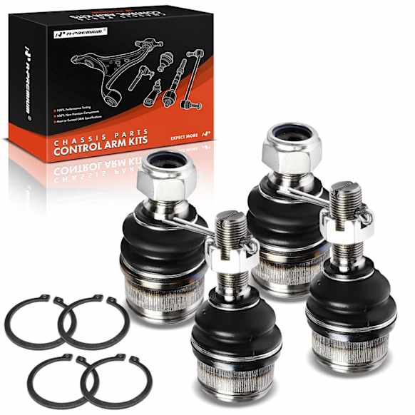 APCA8409 4 Pcs Upper & Lower Ball Joint Kit