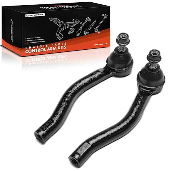 APCA8602 2 Pcs Front Outer Tie Rod End