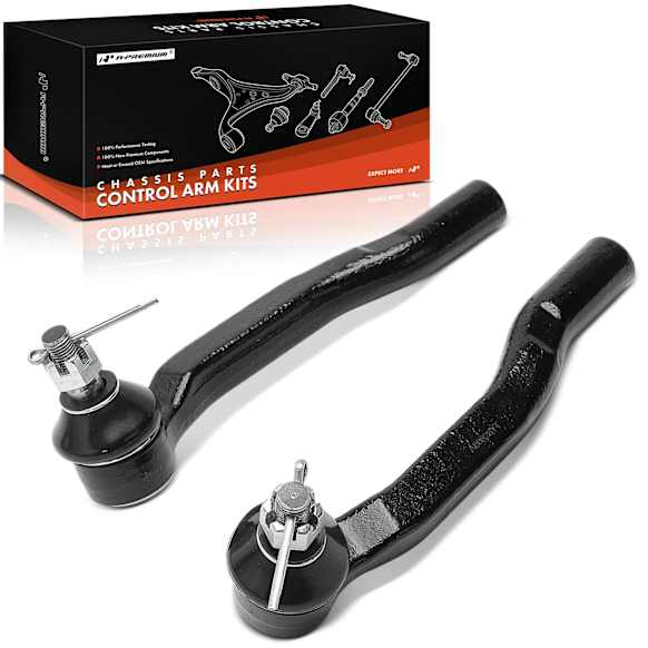 APCA9094 2 Pcs Front Driver & Passenger Outer Steering Tie Rod End