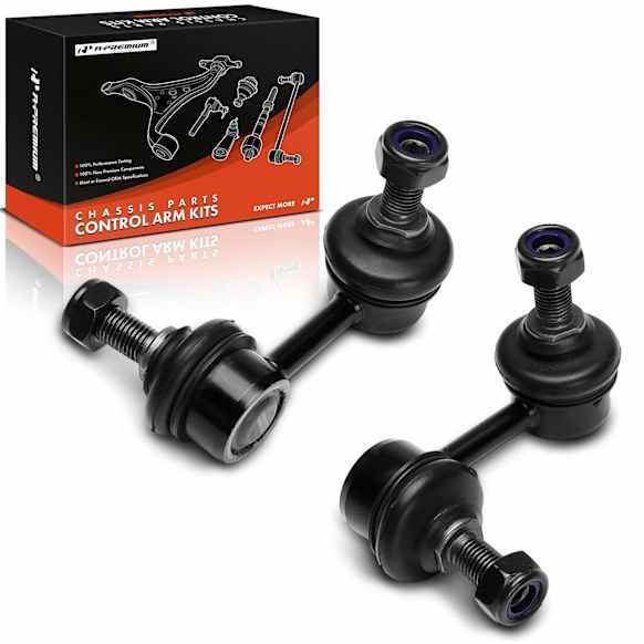 APCA9256 2 Pcs Front Driver & Passenger Suspension Stabilizer Bar Link