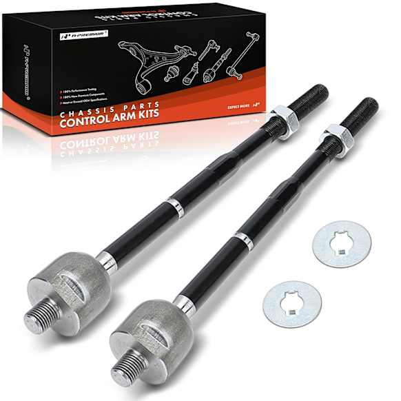 APCA9289 2 Pcs Front Driver & Passenger Inner Steering Tie Rod End