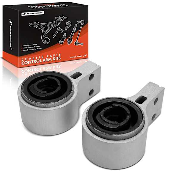 APCA9339 2 Pcs Front Lower Rearward Suspension Control Arm Bushing