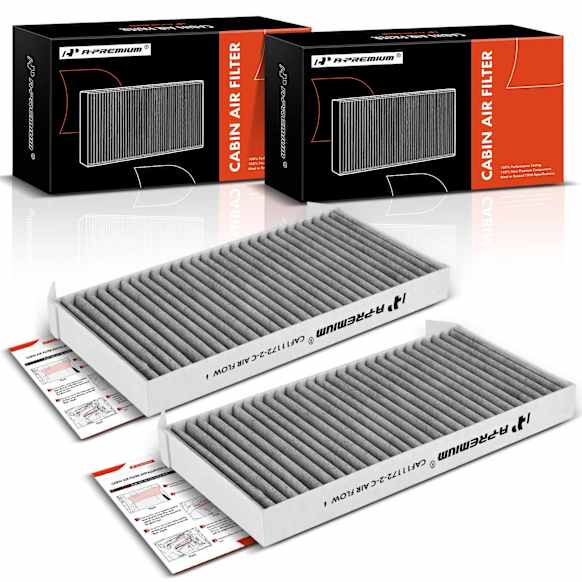 APCAF104 2 Pcs Activated Carbon Cabin Air Filter