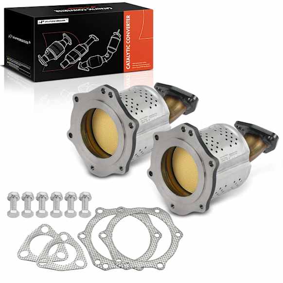 2005 Nissan Maxima - Front, Driver and Passenger Side Catalytic Converter, 3.5L 6Cyl, Federal EPA Standard, 46-State Legal (Cannot ship to CA, CO, NY or ME)