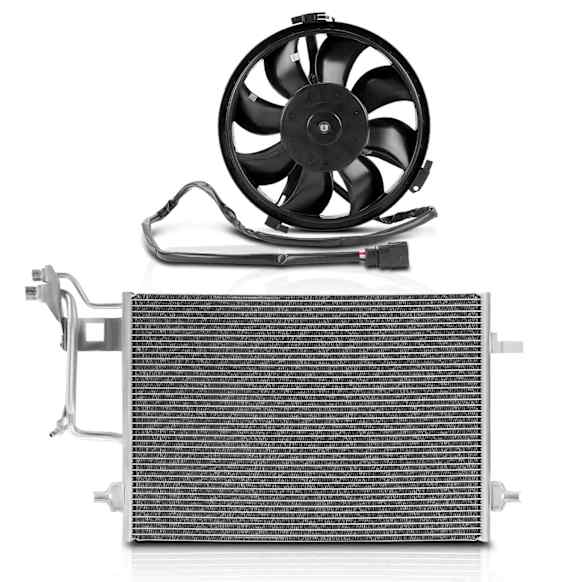APCON1067 AC Condenser & Single Cooling Fan Assembly Kit