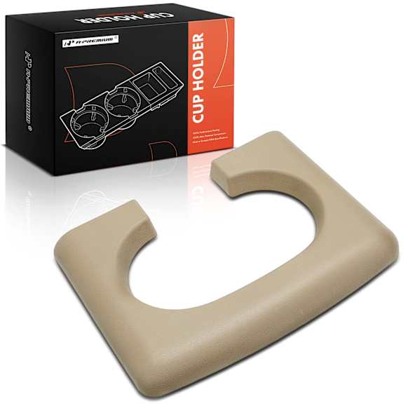 APCPH095 Front Center Console Beige Cup Holder Armrest Pad Cover