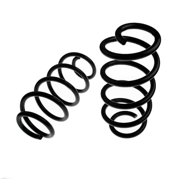 APCS093 Front, Driver and Passenger Side Coil Springs, Set of 2