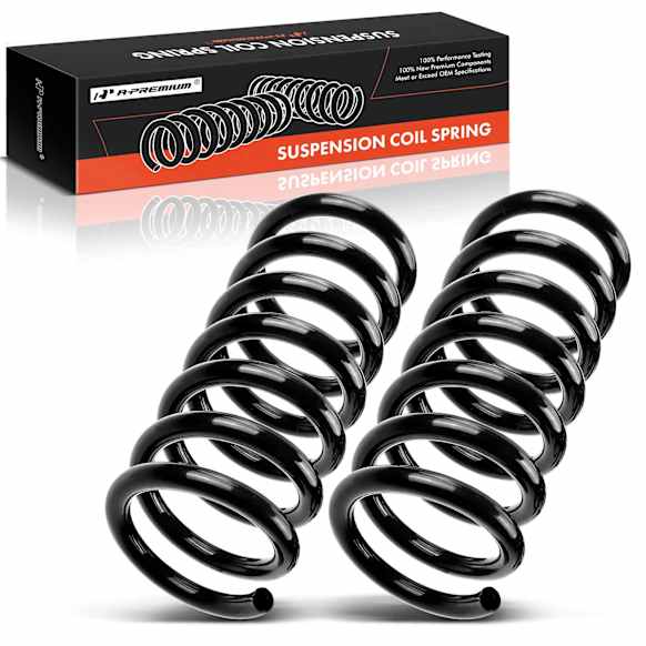 APCS197 Rear, Driver or Passenger Side Coil Springs, Set of 2