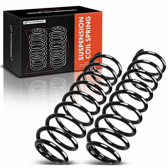 APCS374 Front, Driver or Passenger Side Coil Springs, Set of 2