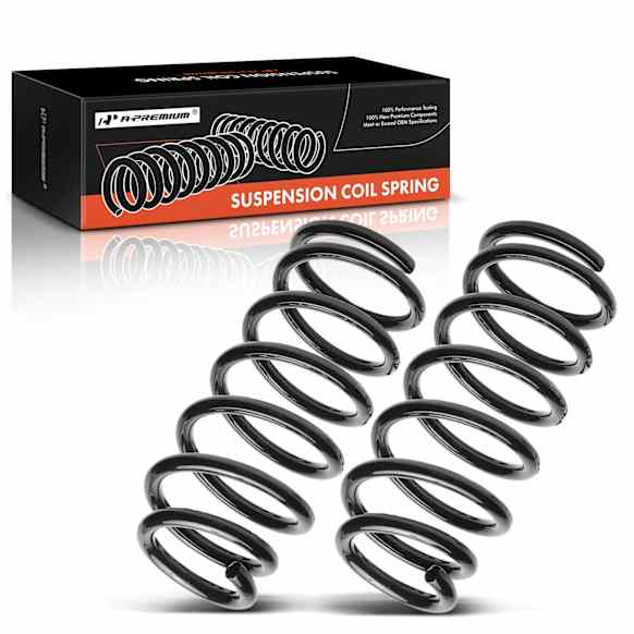 APCS633 Rear, Driver and Passenger Side Coil Springs, Set of 2