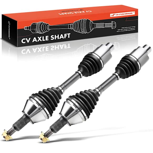 2014 Ram 1500 - Front, Driver and Passenger Side Axle Assembly, 4WD, 5.7L 8Cyl