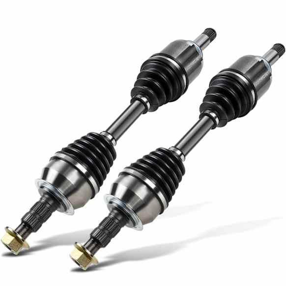 2018 Chevrolet Impala - Front, Driver and Passenger Side Axle Assembly,  Front, Location: Front Left and Right, Driver and Passenger Side, FWD, 3.6L 6Cyl